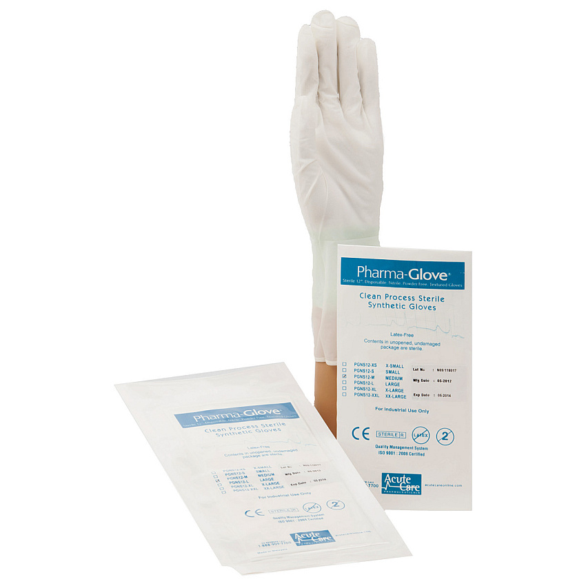 Pharma-choice Pharma-glove Sterile Nitrile 12, Chemo Approved-astm Tested, Xs - Case Of 200 (PGNS12-XS)