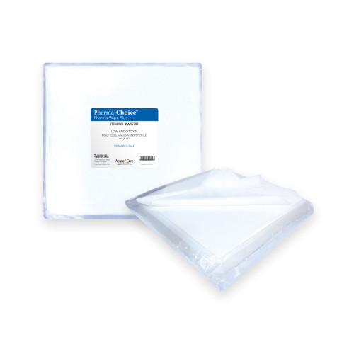 Pharma-wipe Sterile Polyester/cellulose, Dry Wipe, 9x9 - Case Of 1800 (PW5S797)