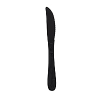 Knife Ebony Heavyweight Polysty Indv, Case Of 1000 (CPSHWKNIWE4)