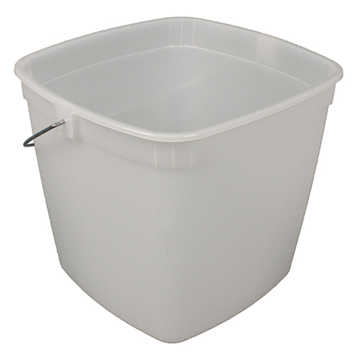Bucket 6 Qt Translucent, Case Of 48 (5506)