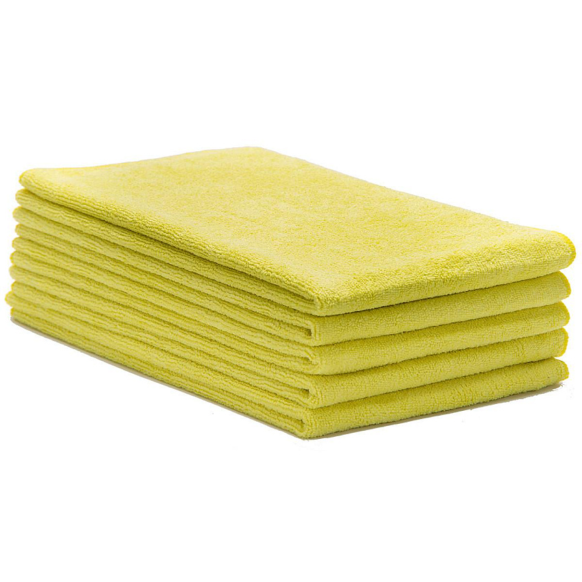 Microfiber Cloth 300 Gsm 16x27 Tri-fold Yellow 12/b, Pack Of 12 (MFC3001627YE)