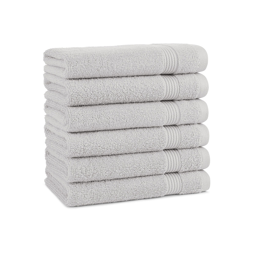 Host & Home Hand Towel 16x28 Light Grey - Case Of 60 (HT-HH1628-LG-CS)