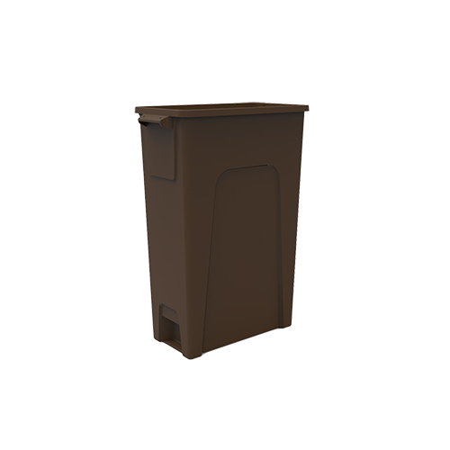 23 Gallon Thin Bin Brown, Case Of 4 (T0039-03)
