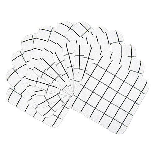Cooks Linen Dishcloth 12x12 Black - Case Of 144 (DISH-BLACK-CS)