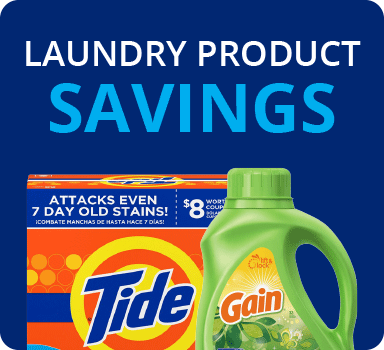 Laundry Product Savings