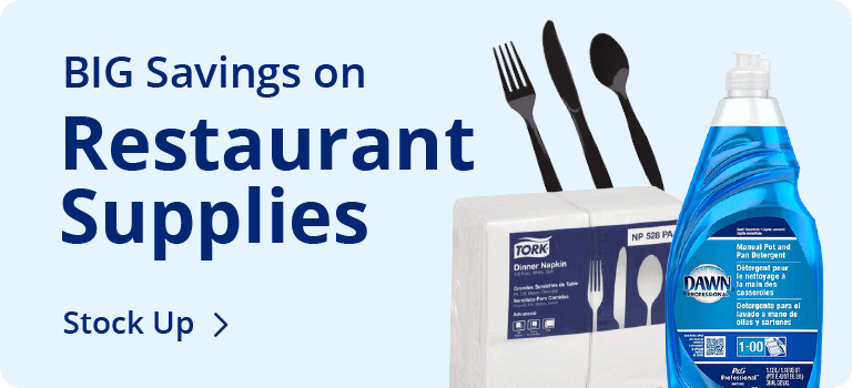 Big Savings on Restaurant Supplies