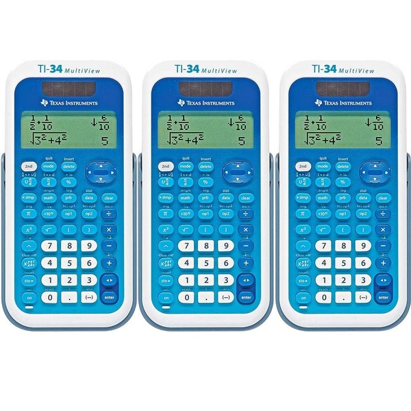 Texas Instruments TI34 MultiView Scientific Calculator, 16Digit LCD