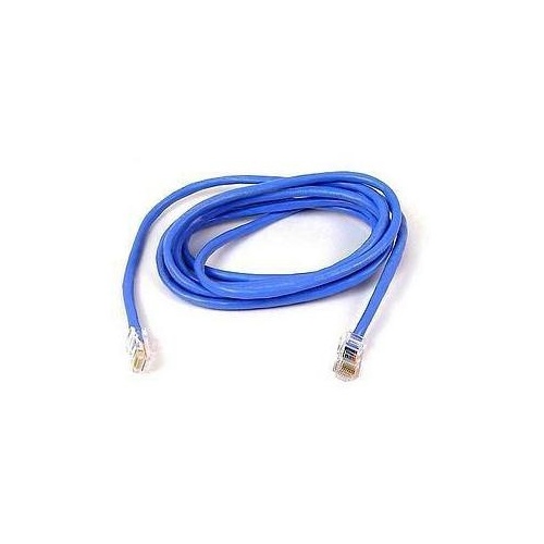 Belkin Cat. 5E UTP Patch Cable - RJ-45 Male - RJ-45 Male - 2ft - Blue...