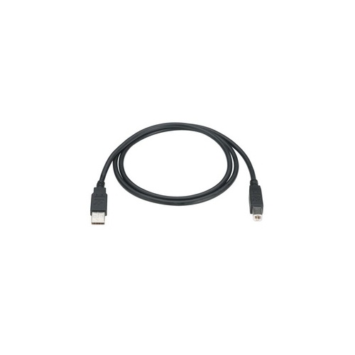 Black Box Usb 2.0 Cable Type A Male To Type B Male, Black, 15ft. (4.