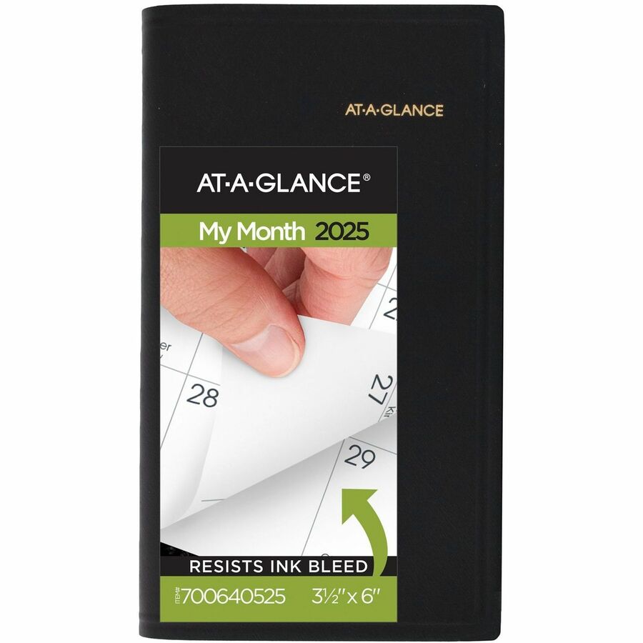 AT-A-GLANCE Monthly Pocket Planner, January 2018 - January - View #11