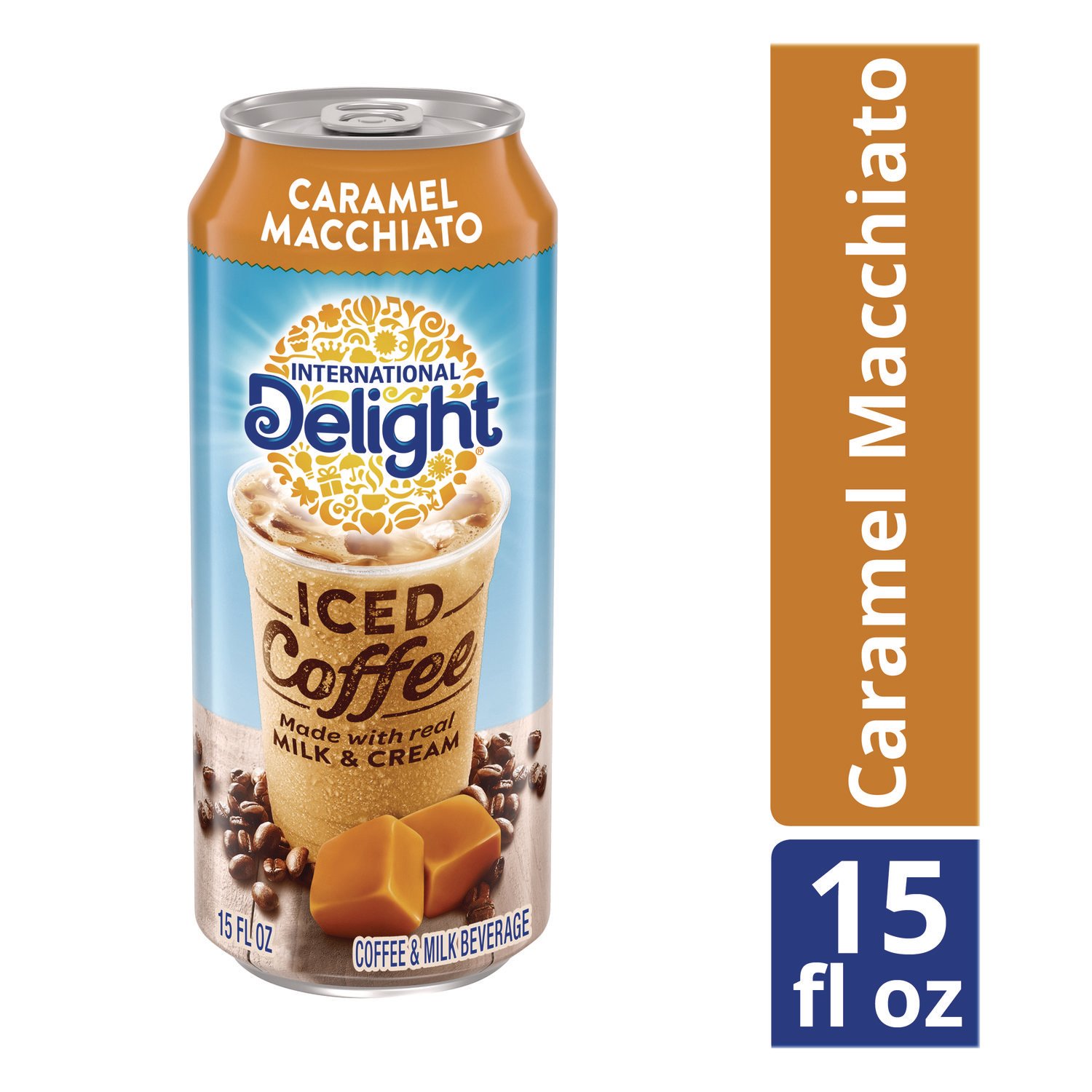 International Delight Iced Coffee, Caramel Macchiato, 15 oz