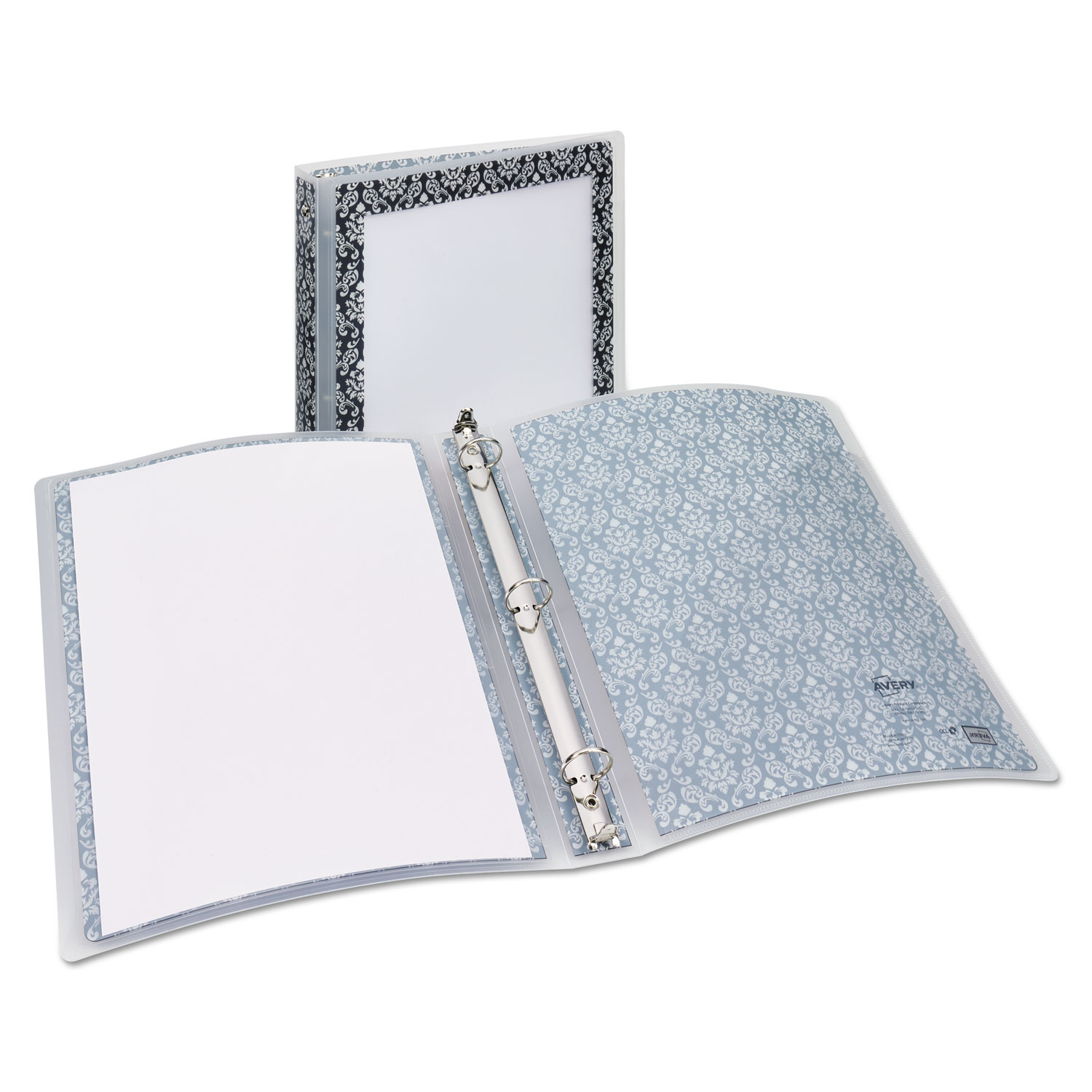 Leather Binder 3-Ring, fit 3 hole 8.5 x 11 refill paper or