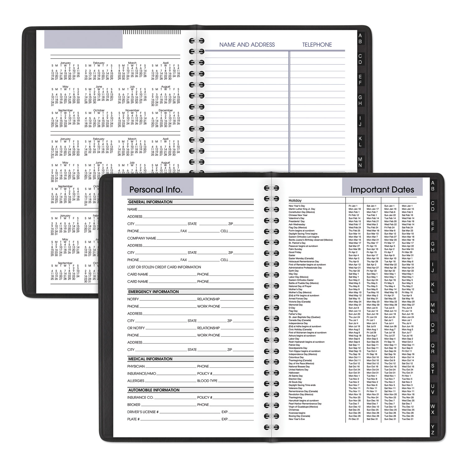 At-A-Glance 2020 Weekly Planner/Appointment Book - View #2