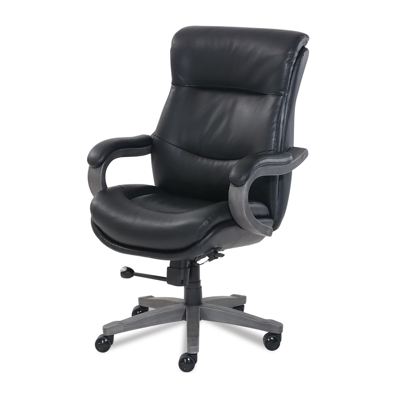 La-Z-Boy Wickingham Executive Chair, Supports up to 275 lbs, Black