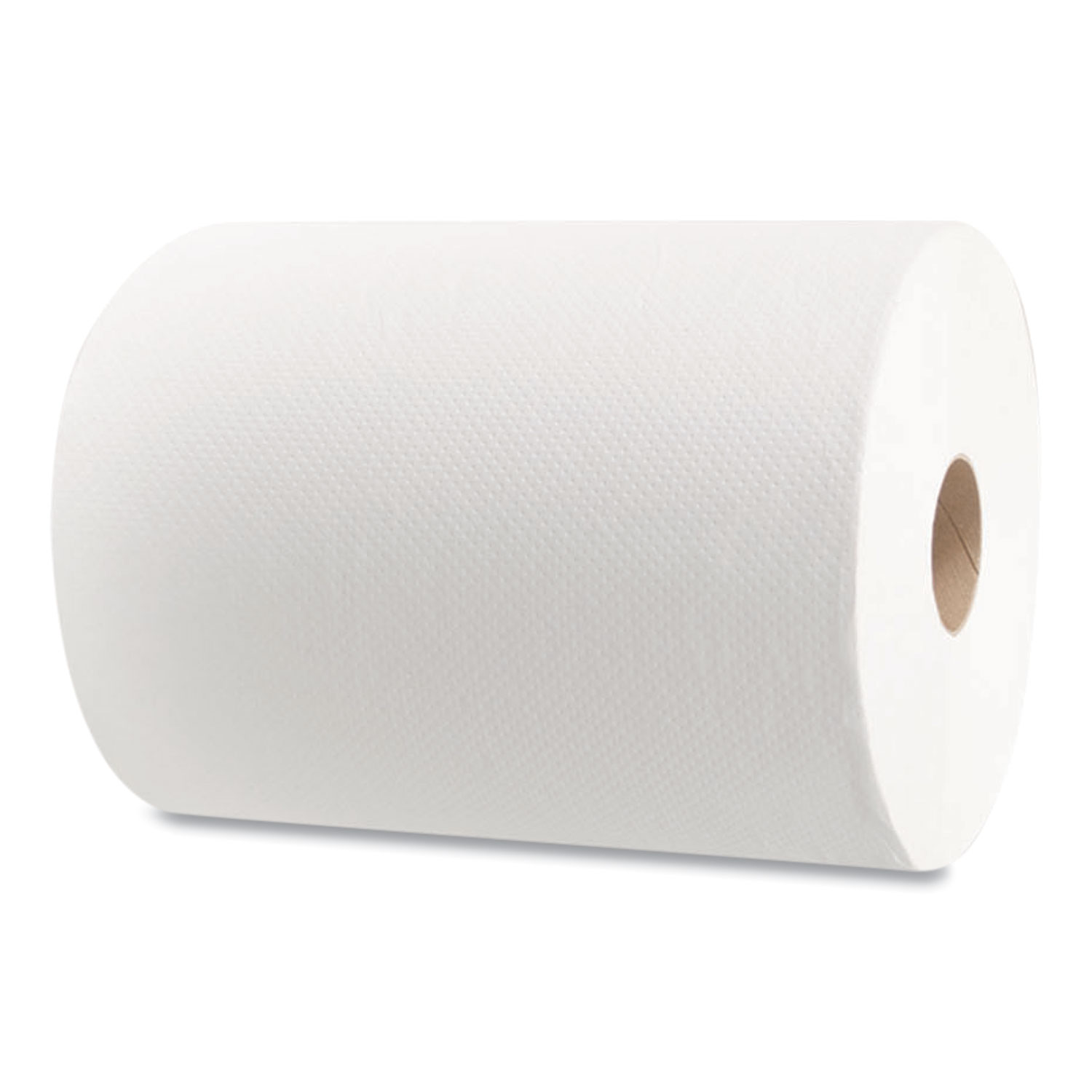 Morcon W106 Hardwound Paper Towels, White, 1-Ply, 800-ft., 6 Rolls