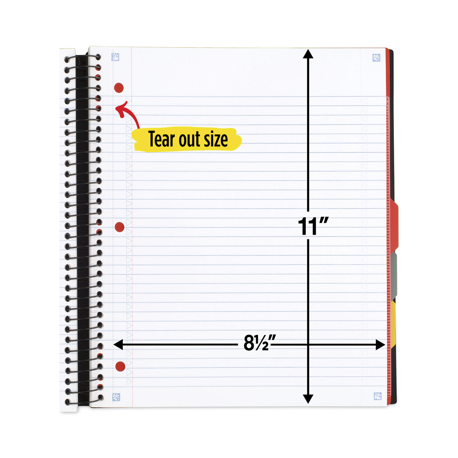 Five Star Advance Wirebound Notebook, 5 Subjects, Medium