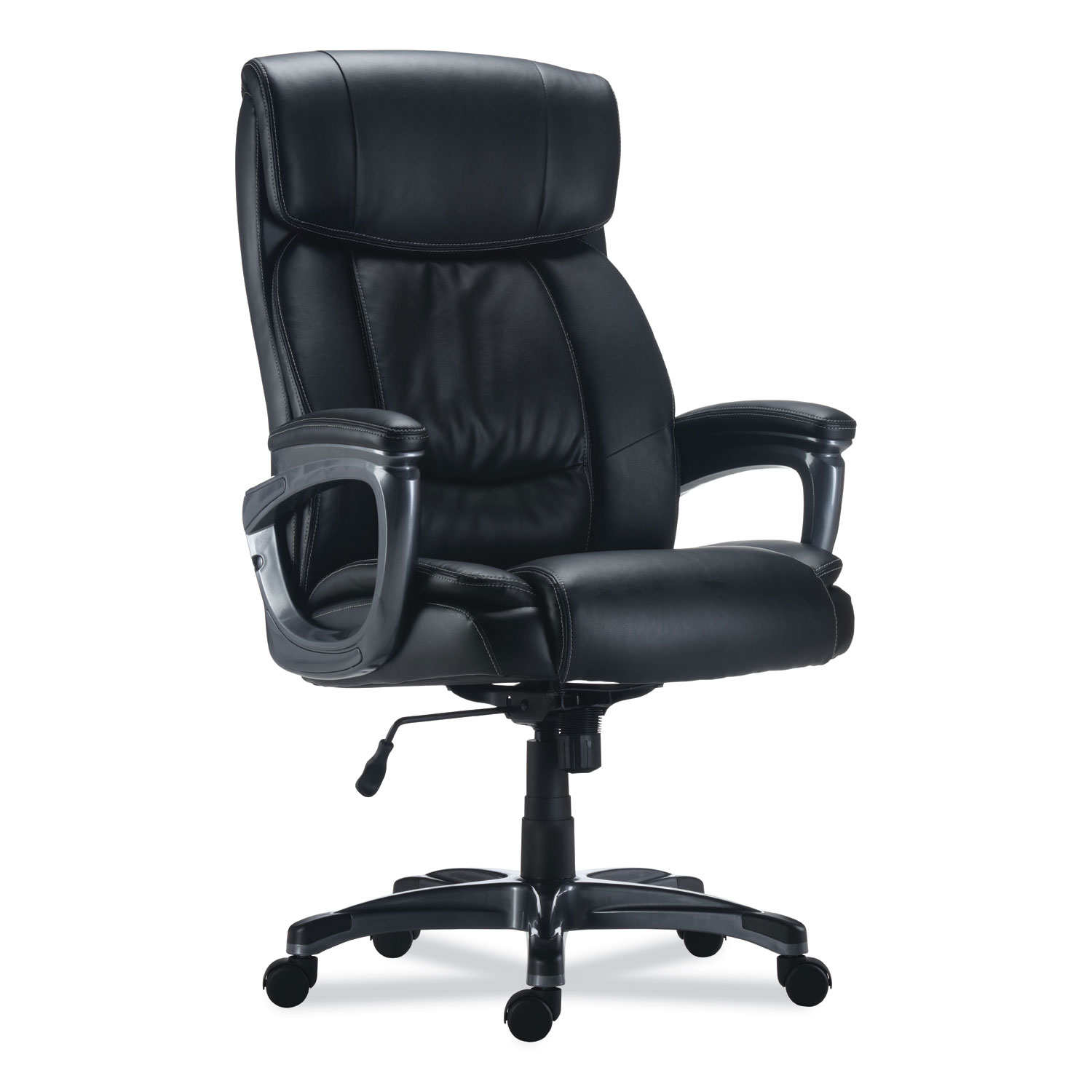 Alera Egino Big and Tall Chair, Supports Up to 400 lb, Black Seat