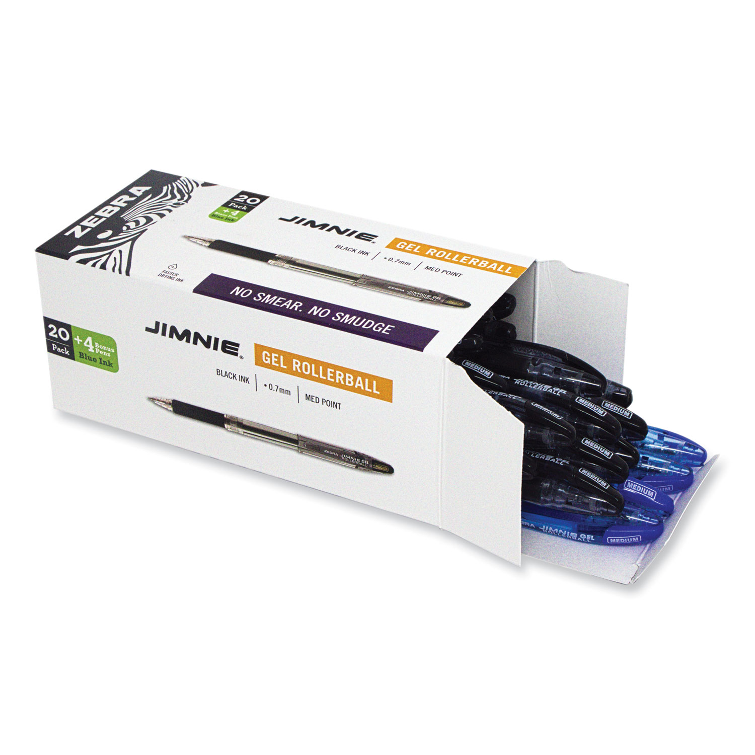 在庫処分 半額 Pen Gel Stick Jimnie Zebra Value Black 0.7mm, Medium Pack, キーホルダー・アクリルキーホルダー