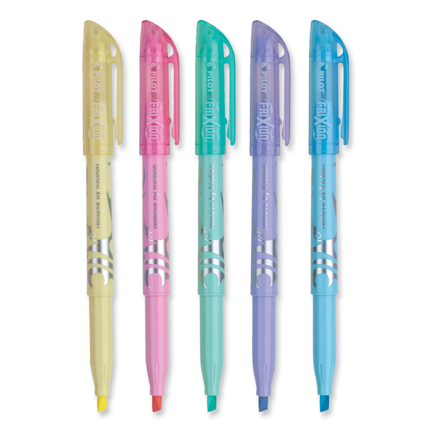 Pilot FriXion Light Erasable Highlighters Pastel Pack Of 6 – Pens Etc