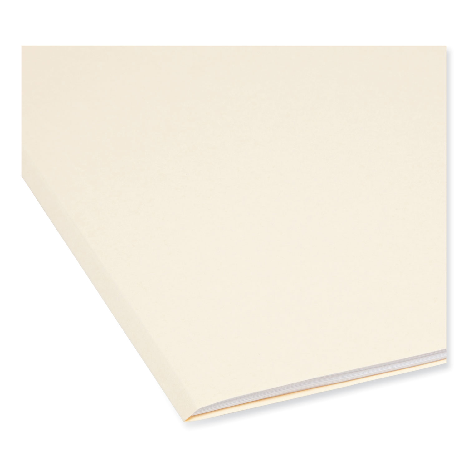Smead SuperTab File Folders – Letter Size, 1/3-Cut Reinforced Tabs, Manila, 100 Per Box, 3/4" Expansion