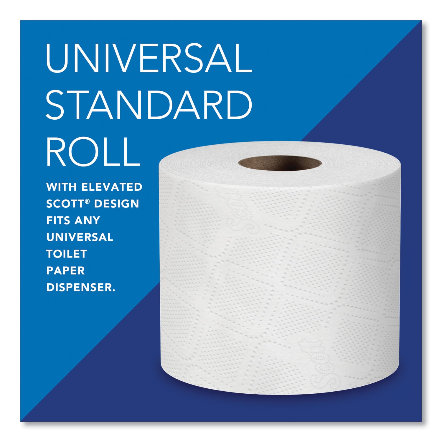Scott 13217 Pro Standard Toilet Paper, 2-Ply, White, 473 Sheets