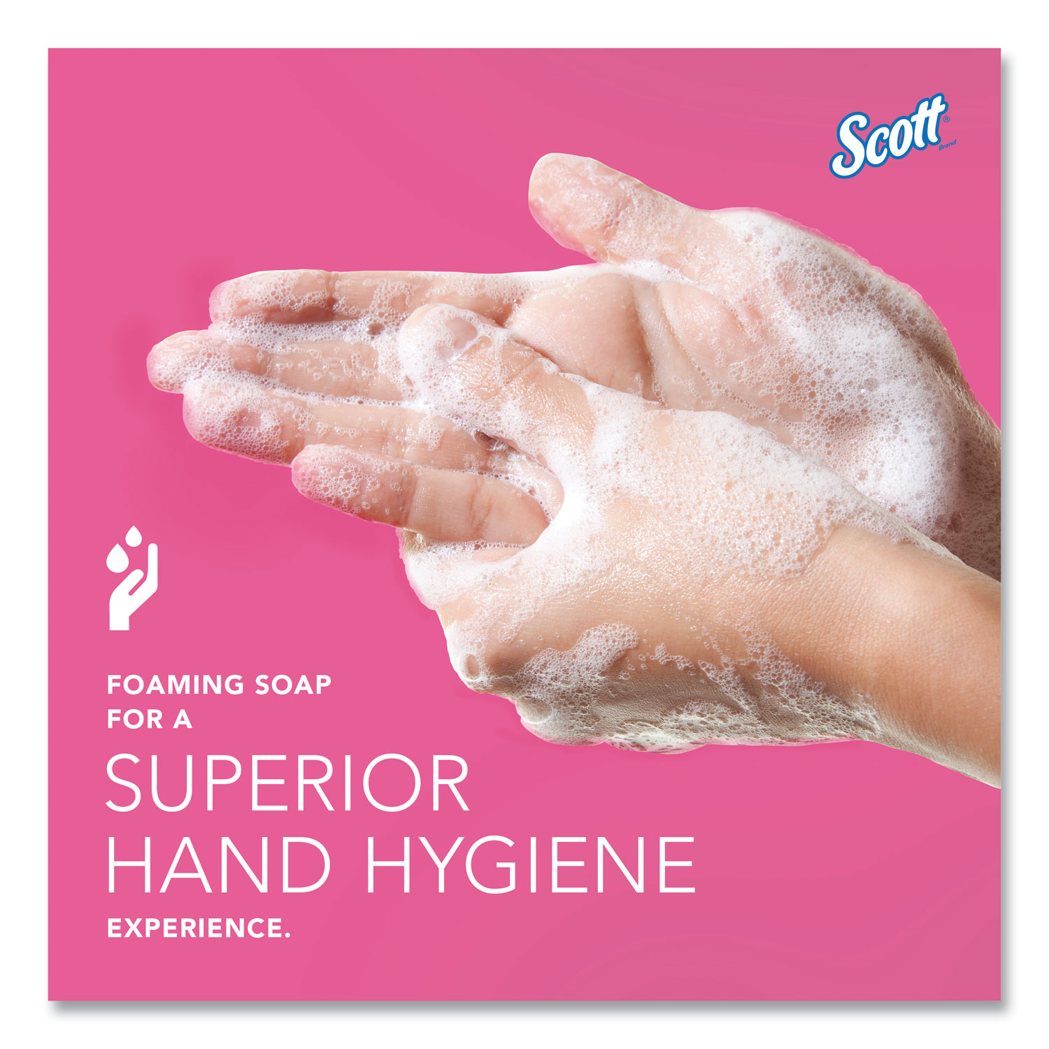 Scott Pro Foam Skin Cleanser with Moisturizers, Light Floral