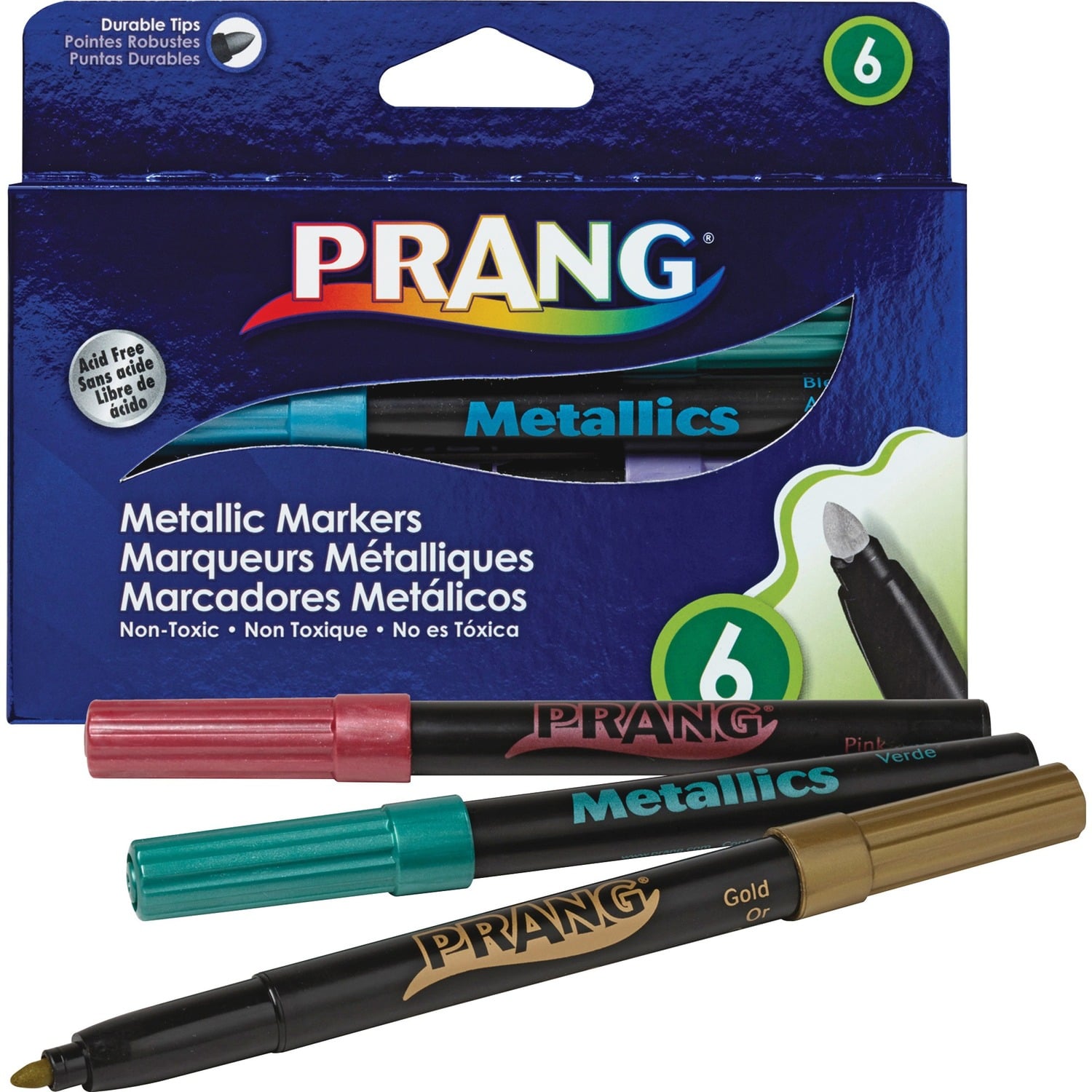 Prang Dixon Metallic Art Markers (80598) | OfficeCrave.com