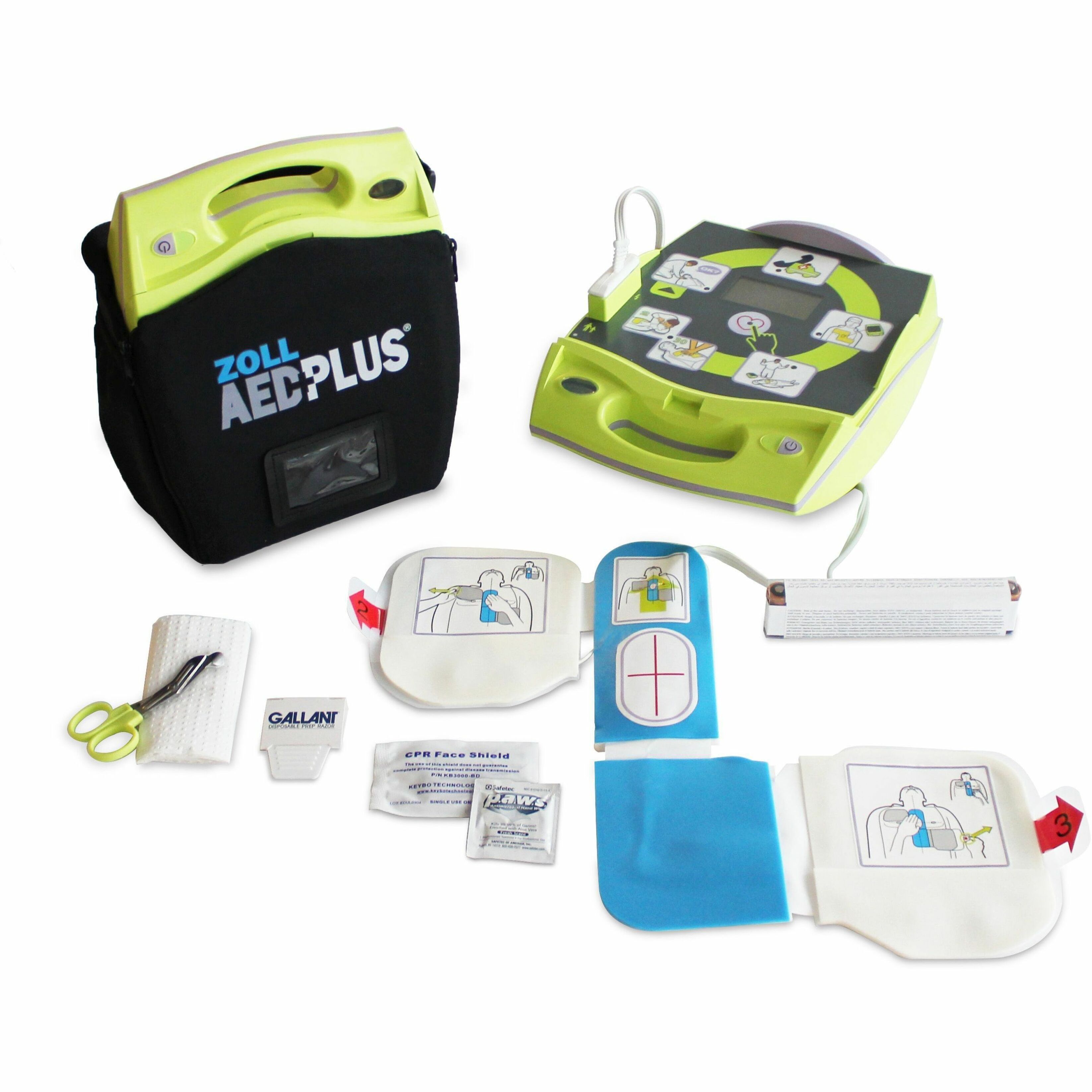 ZOLL Medical AED Plus Defibrillator (800000400001) | OfficeCrave.com