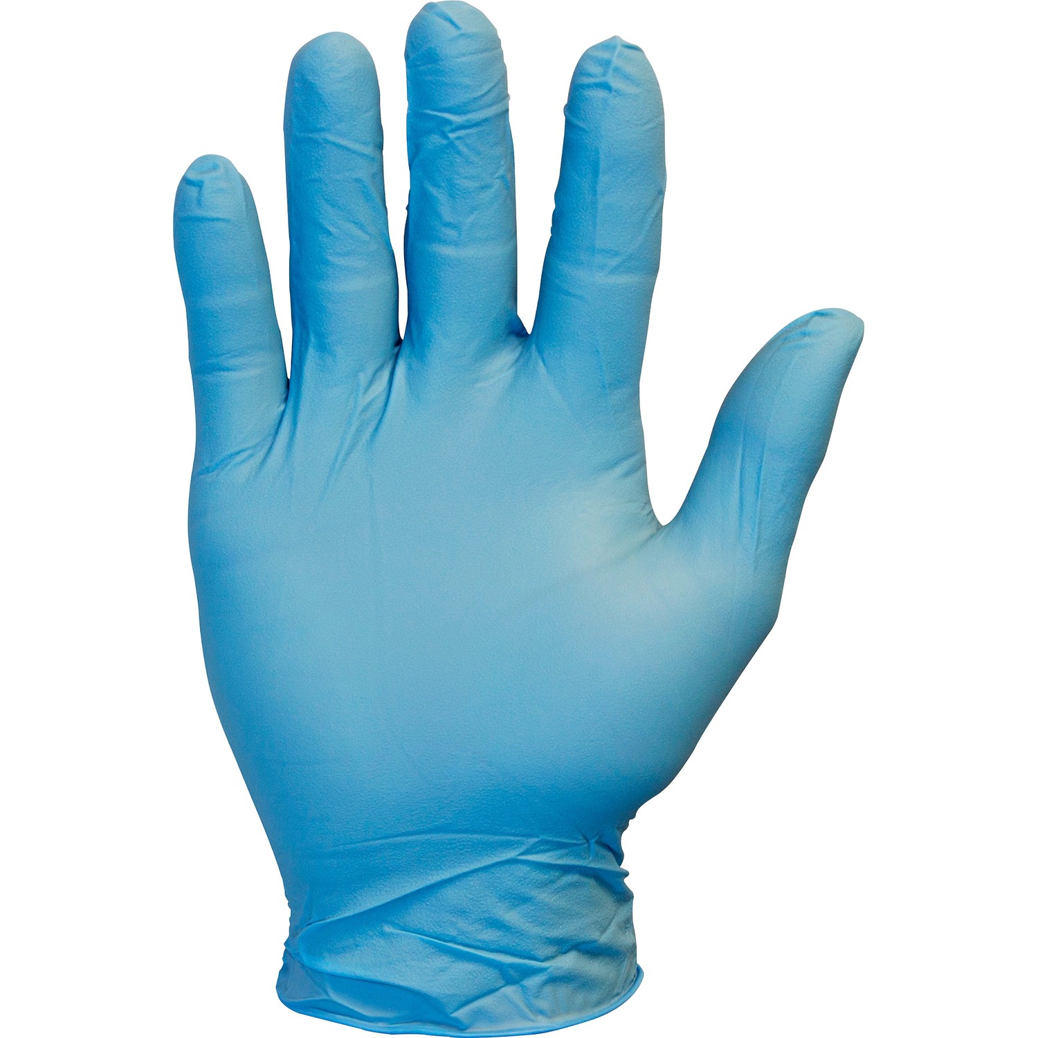 Safety Zone Powder Free Blue Nitrile Gloves (GNPRMD1M