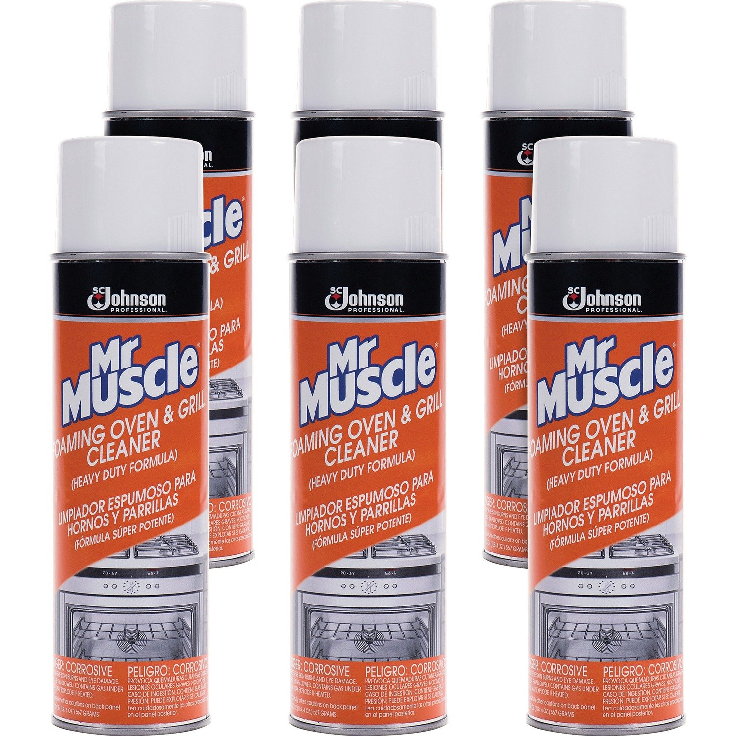 Mr Muscle Foaming Oven/Grill Cleaner (682556CT)