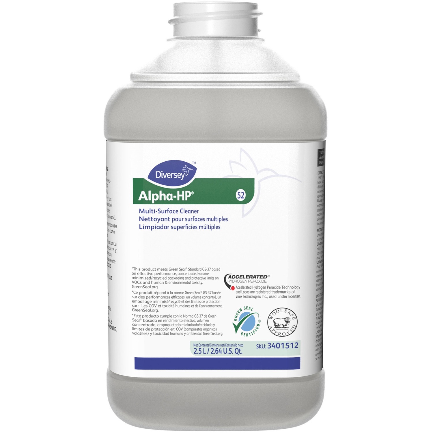 Diversey AlphaHP MultiSurface Cleaner (3401512)