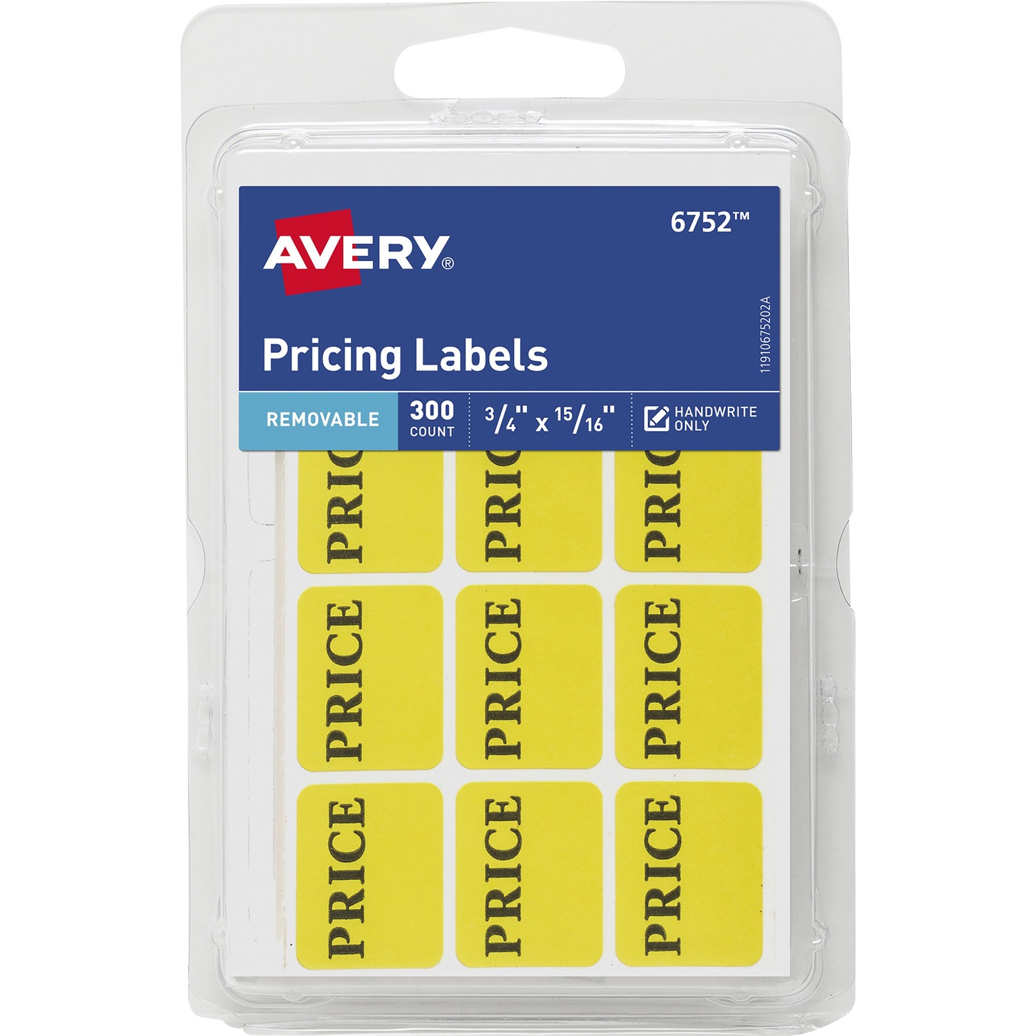 Avery Neon Pricing Labels (06752)
