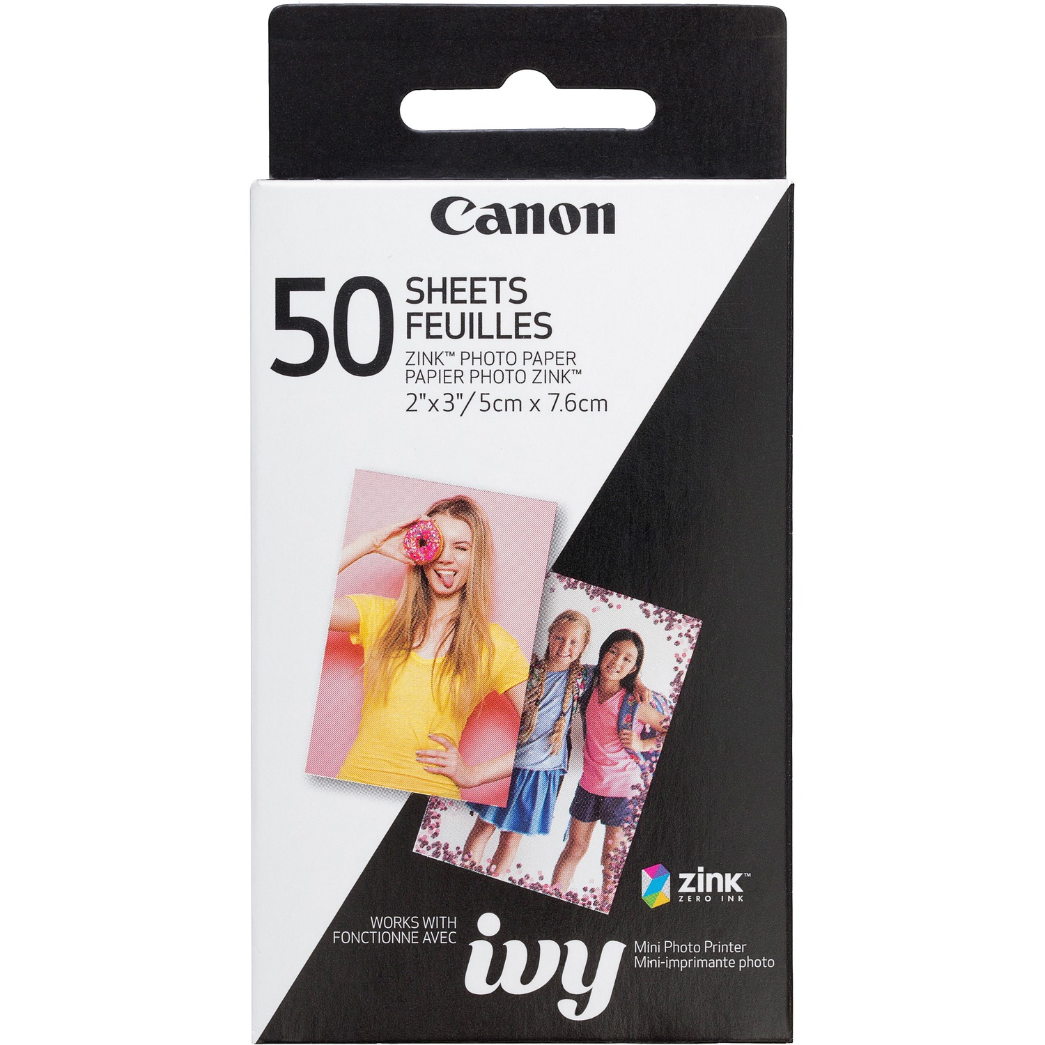 Canon Zero Ink (ZINK) Photo Paper - White (ZINCPAPER50