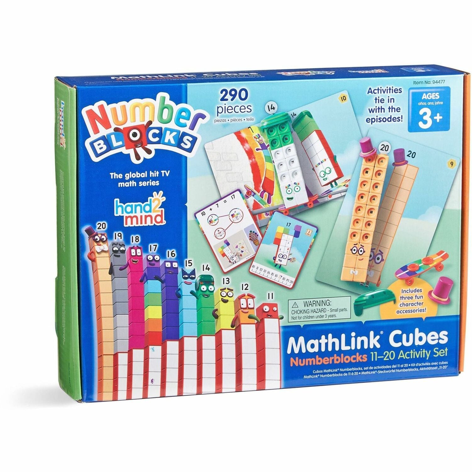 Learning Resources MathLinks Cubes Early Activity Set (94477