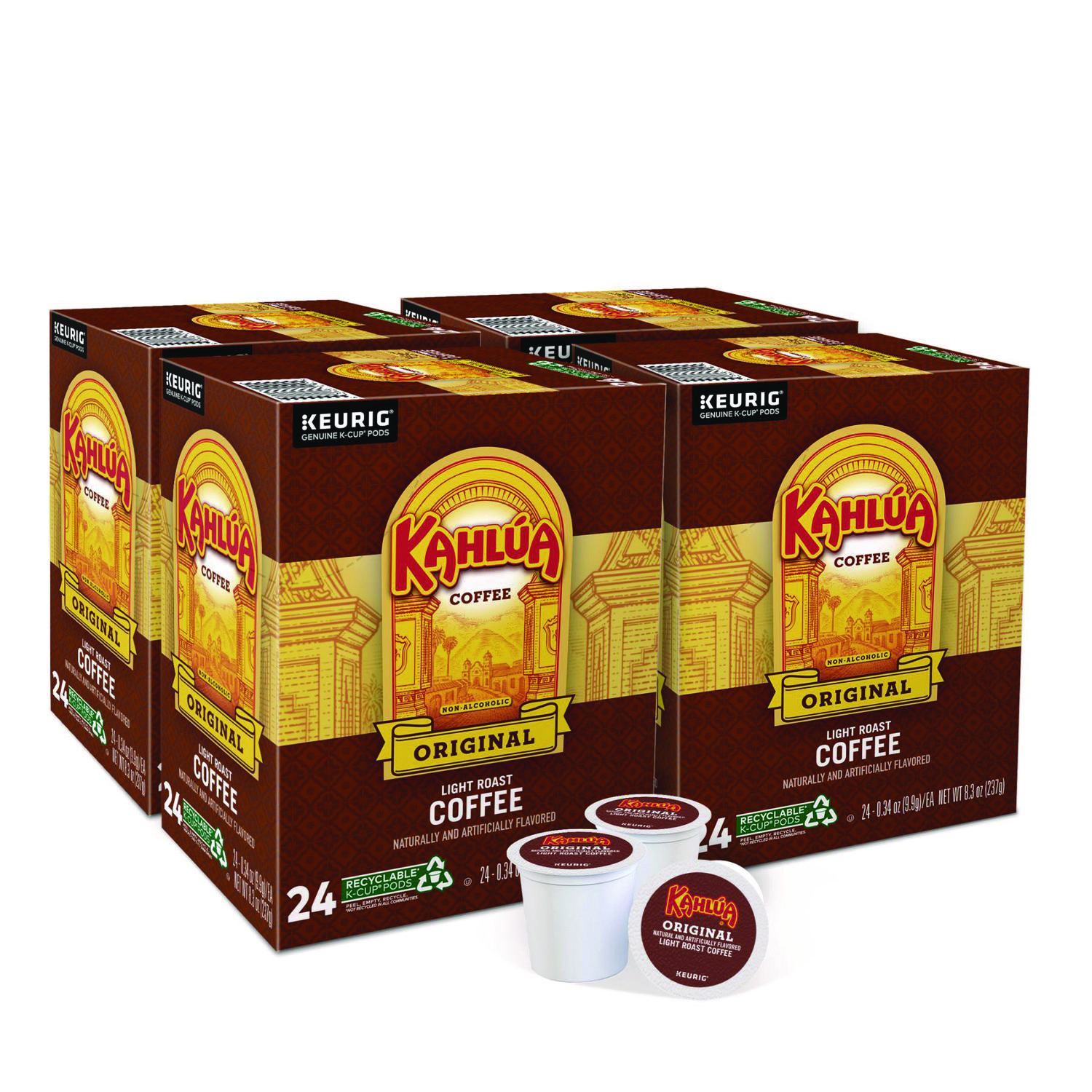 Keurig Kahlua Original K-Cups, 24/Box, 4 Box/Carton (PB4141CT