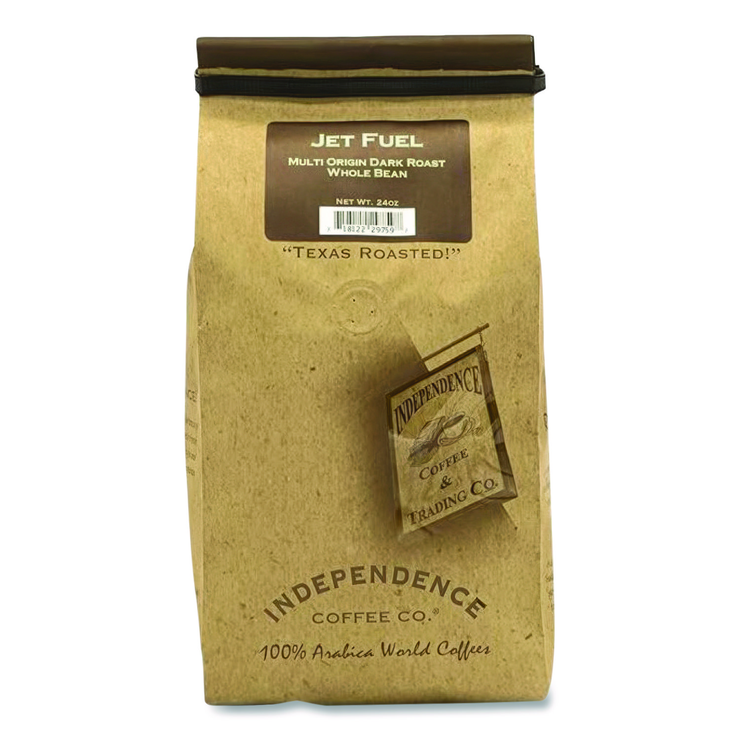Independence Coffee Jet Fuel Whole-Bean Coffee, 24 oz Bag