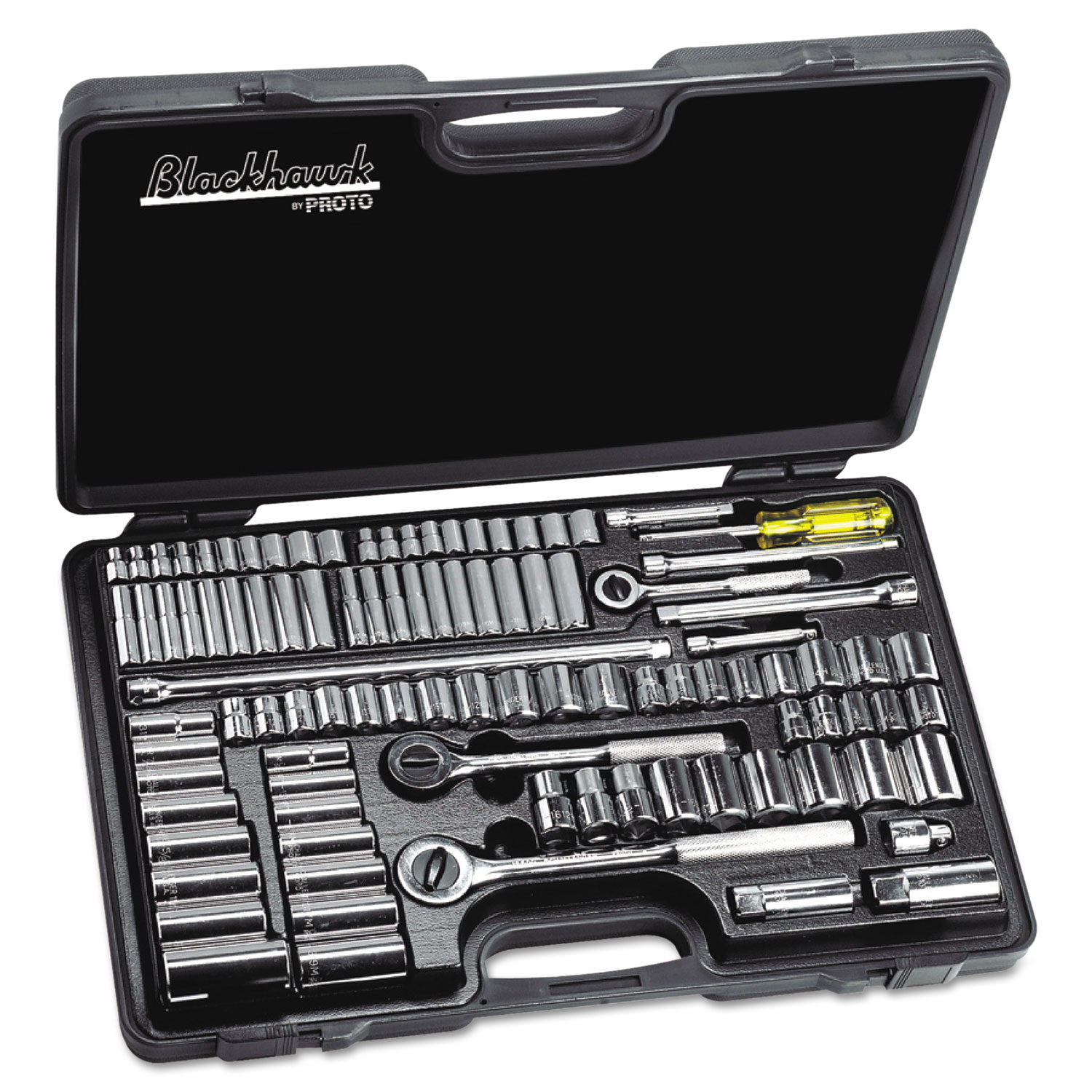 Blackhawk 9796 99-Piece SAE/Metric Mechanics Tool Set