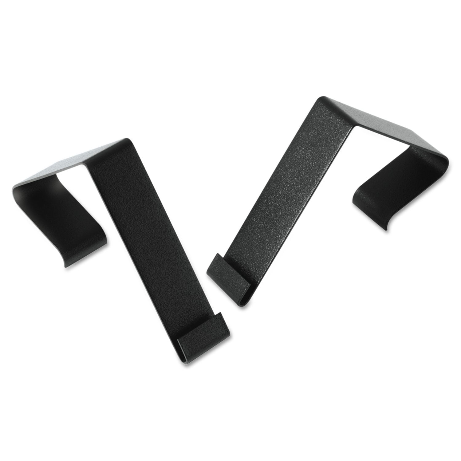 Quartet Cubicle Partition Hangers Black 2/Set, image size:1500x1500
