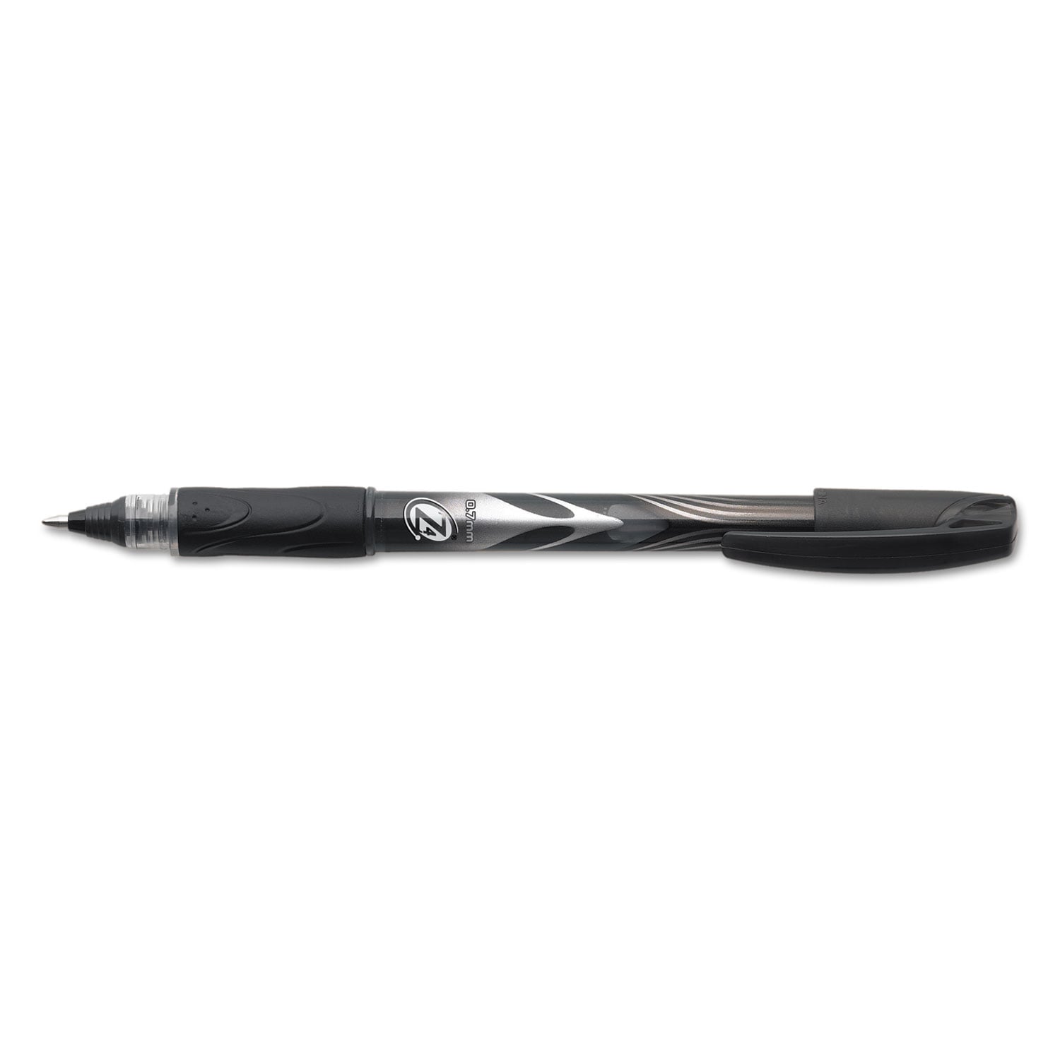 BIC Z4C11BK Roller Glide Deco Roller Ball Pen