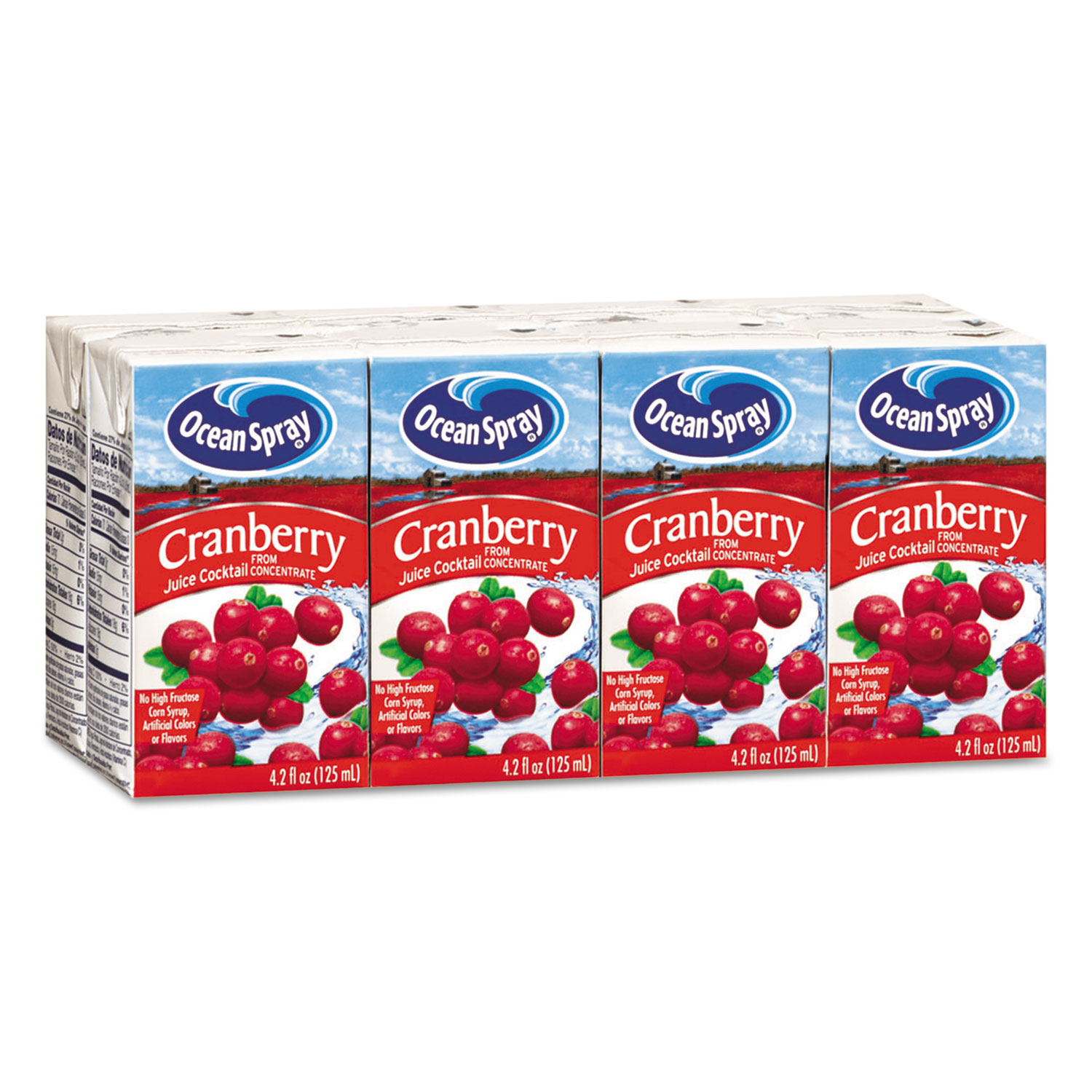 Ocean Spray Aseptic Juice Boxes, Cranberry, 40/Carton