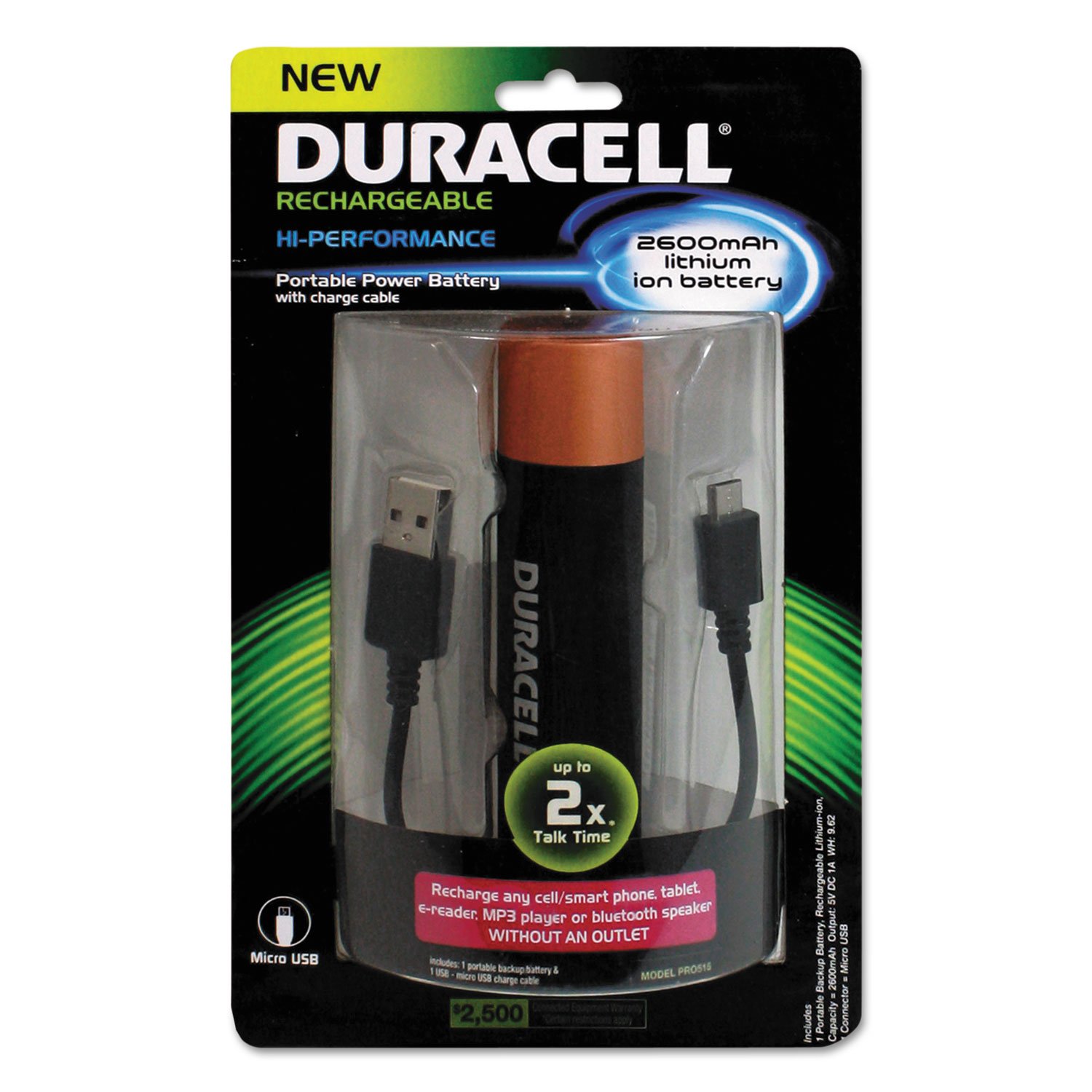 duracell usb battery charger
