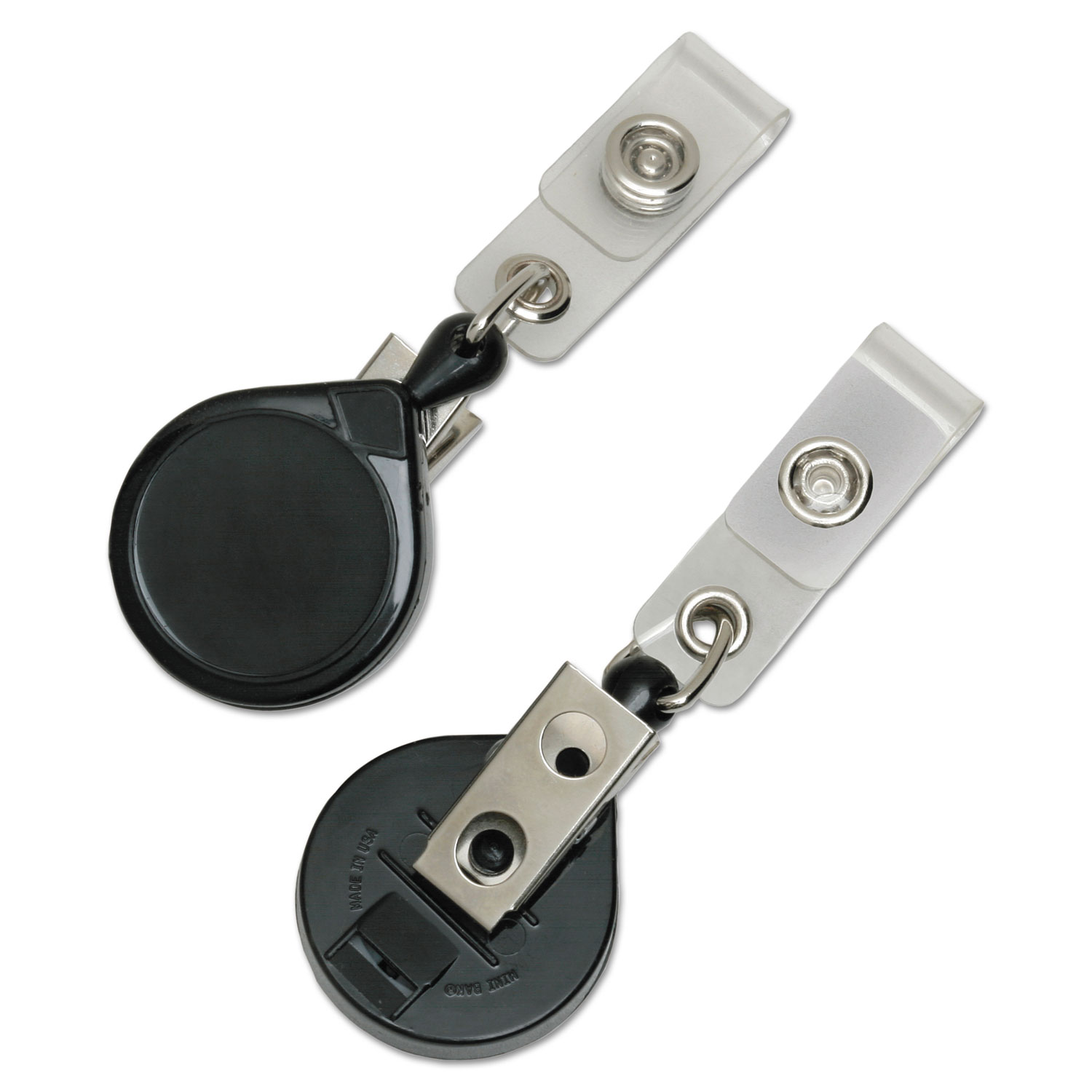 フロッグプロダクツ　キャットヘッド　ブラック AbilityOne 8455016485708 SKILCRAFT Retractable ID Reel with