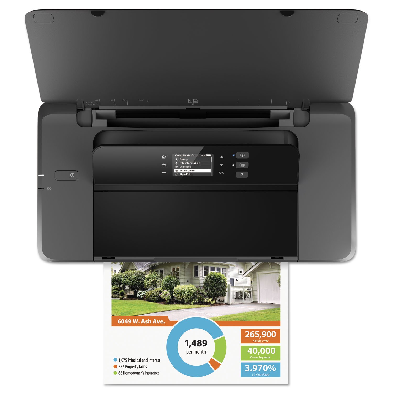 HP OfficeJet 200 Wireless Mobile Printer (CZ993A
