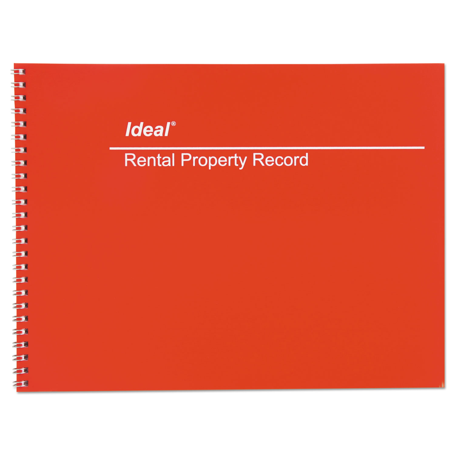 Ideal Rental Property Record Book, 8 1/2 x 11, 60Page Wirebound Book