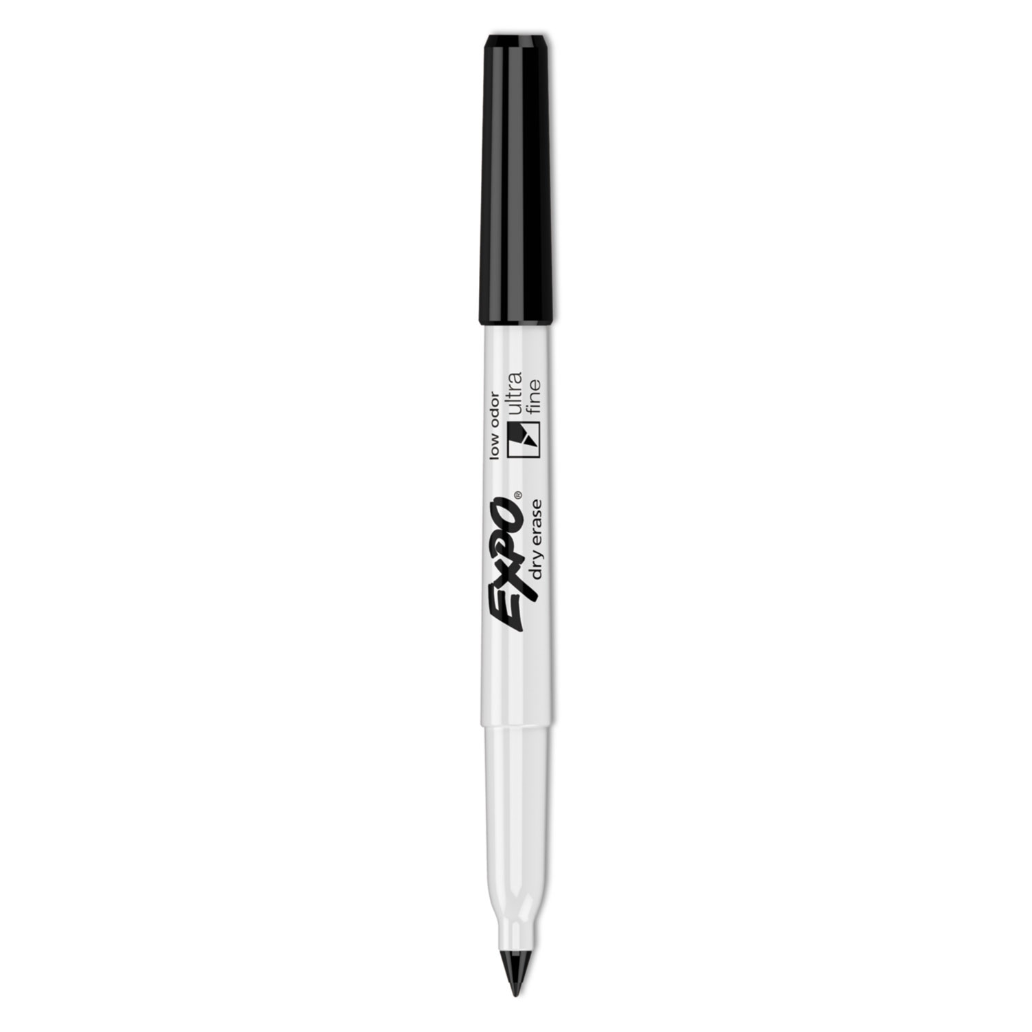 EXPO Low-Odor Dry Erase Marker Office Pack, Extra-Fine Needle Tip