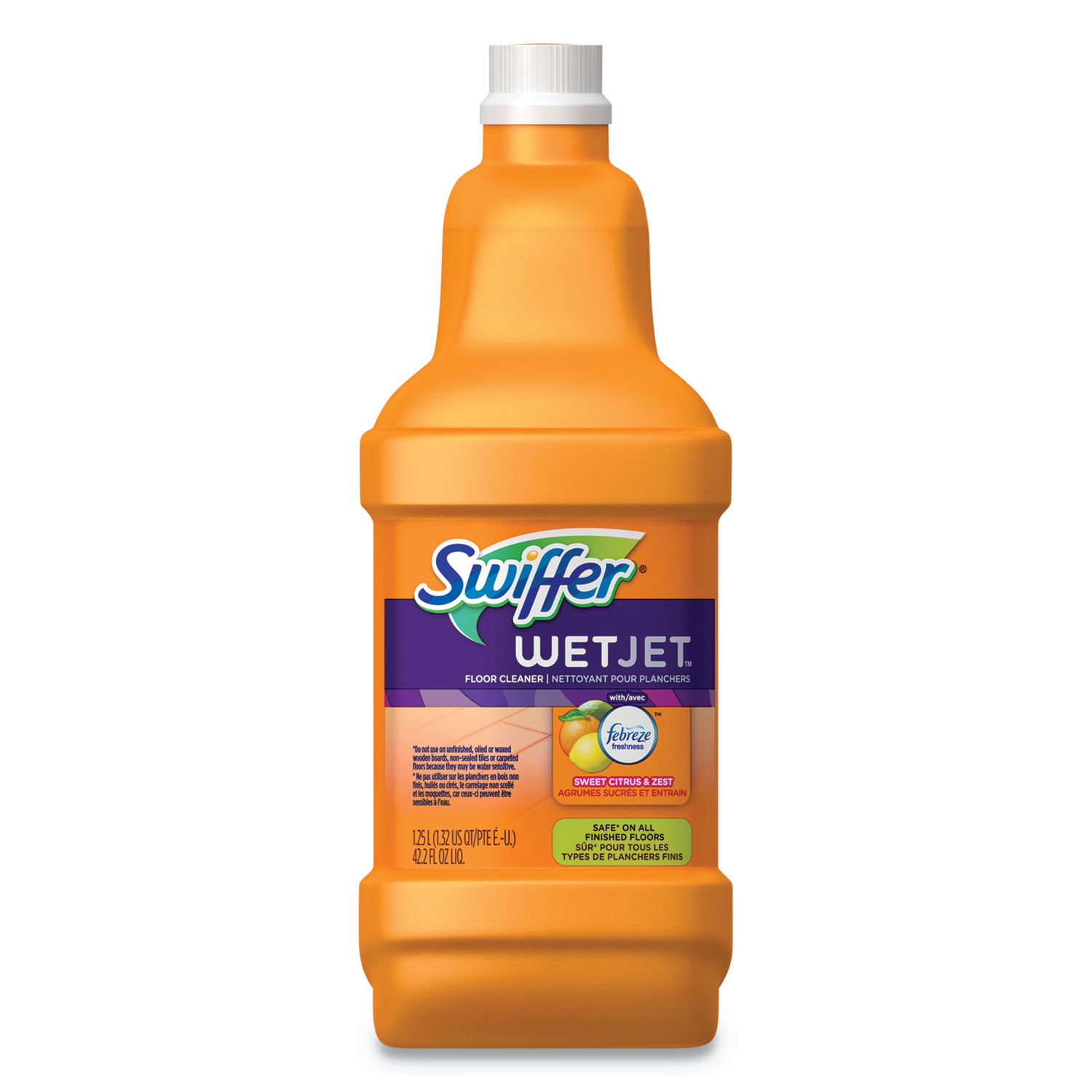 Swiffer WetJet System Cleaning-Solution Refill, Citrus Scent, 1.25