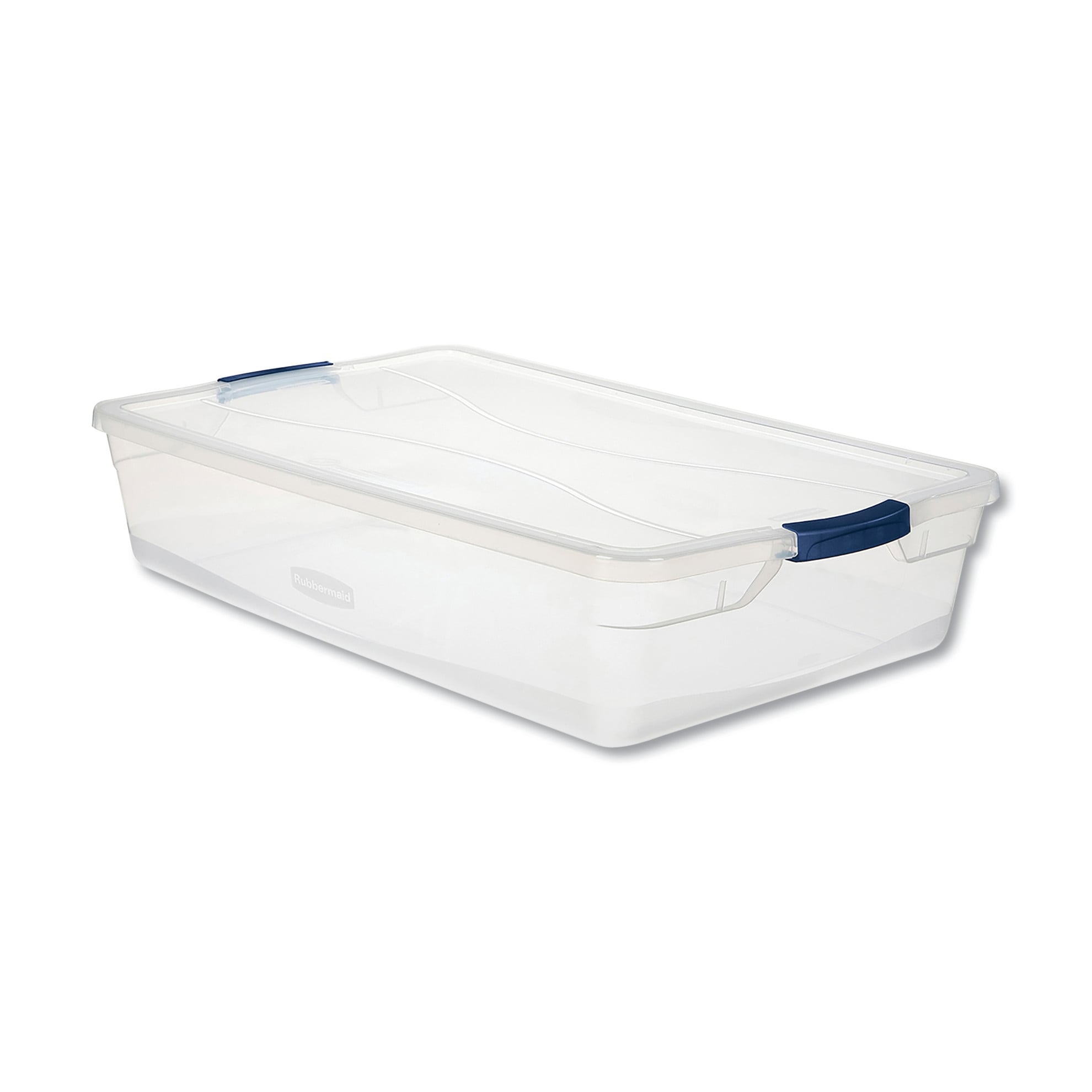 Rubbermaid Clever Store Basic Latch-Lid Container, 17 3/4w x 29d x