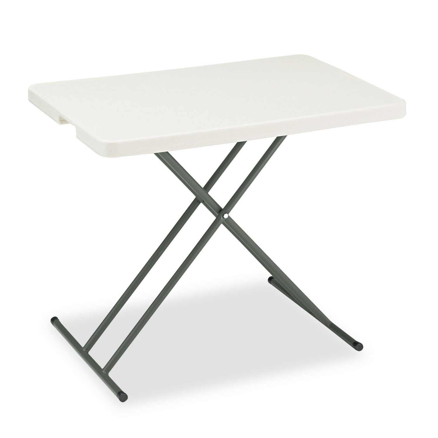 Iceberg IndestrucTable Classic Personal Folding Table, 30w x 20d x