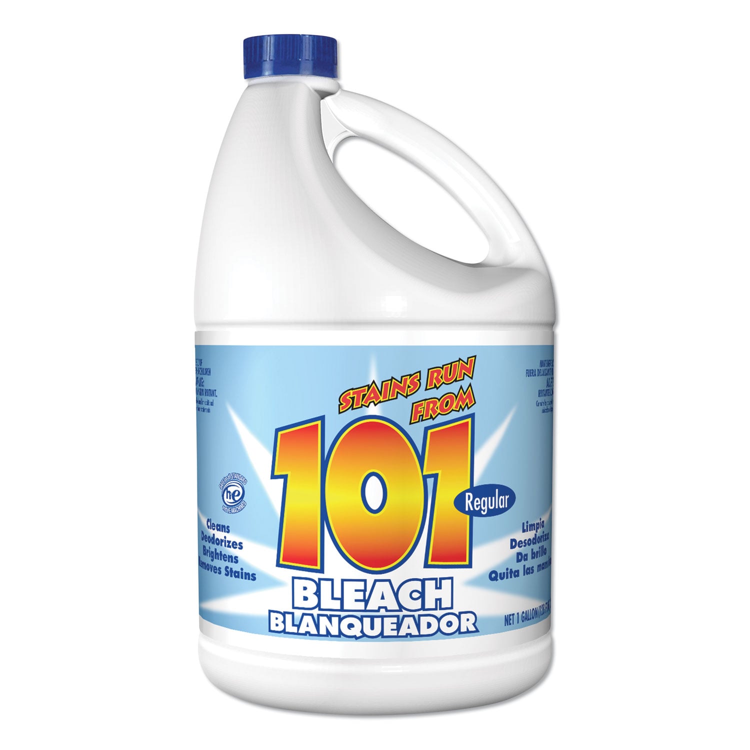 Top Job Regular Cleaning Low Strength Bleach, 1 gal Bottle, 6