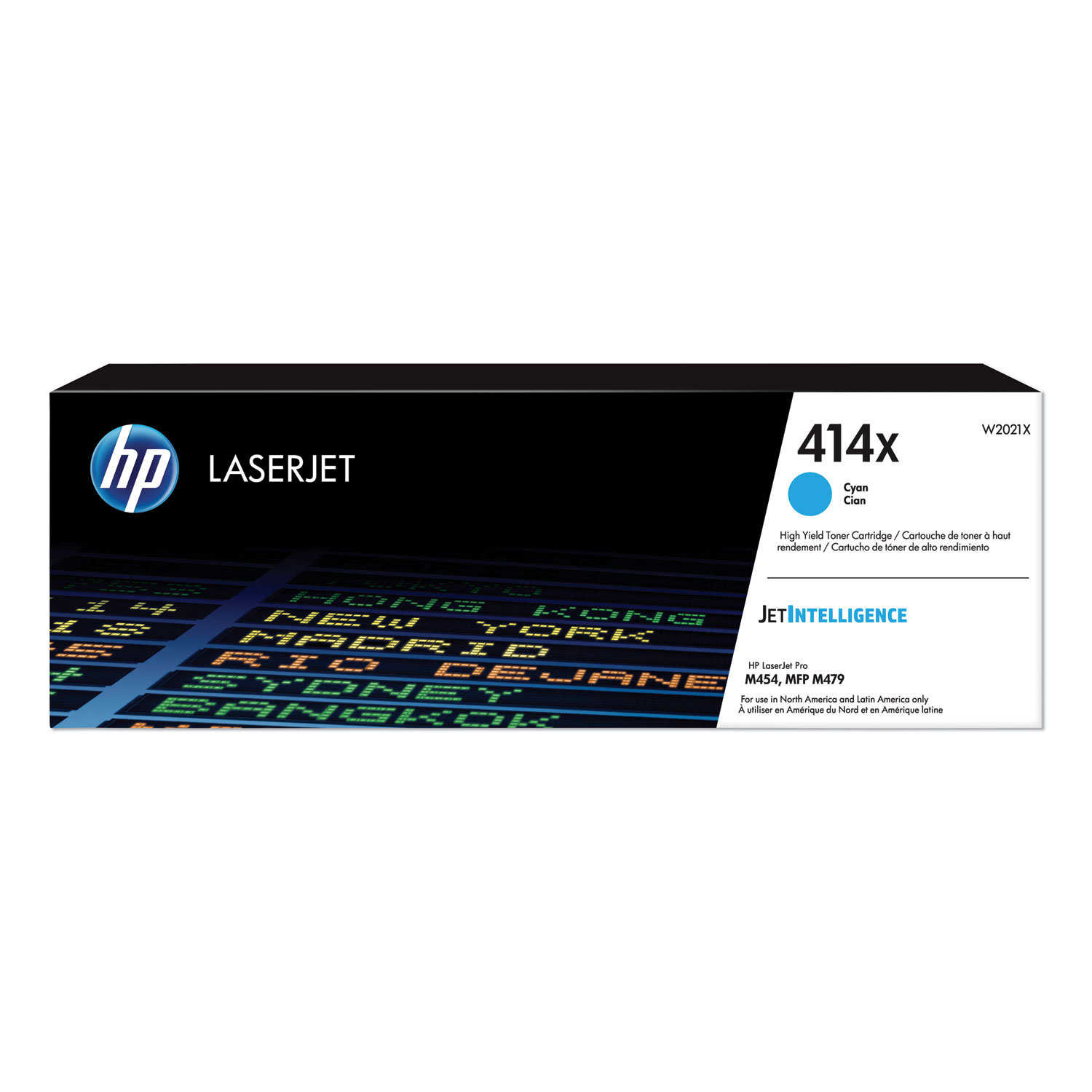 【同梱不可】 HP 414X, Toner LaserJet Original Cyan High-Yield (W2021X) バトルスピリッツ